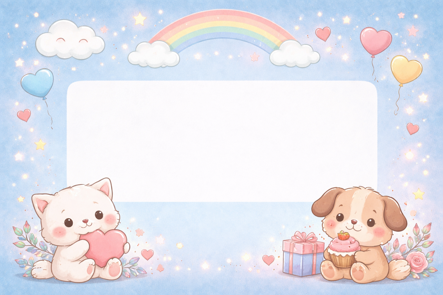 amor arcoiris bebes inocente - Criador de frases online