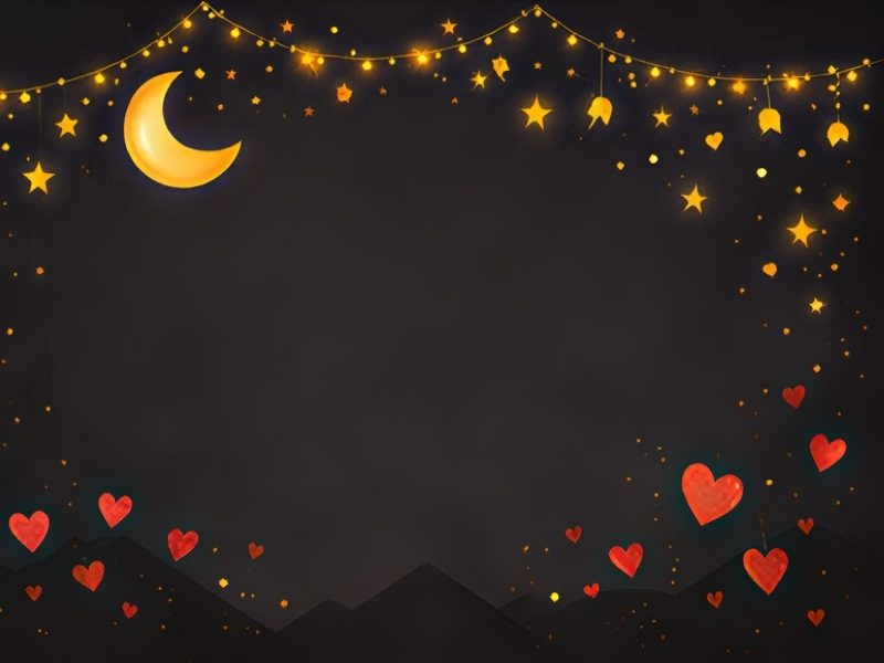 amor sonhador lua dourado - Criador de frases online