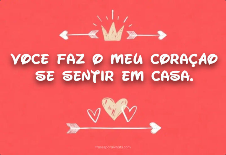 Você é o Lar do Meu Coração: Amor que Aquece