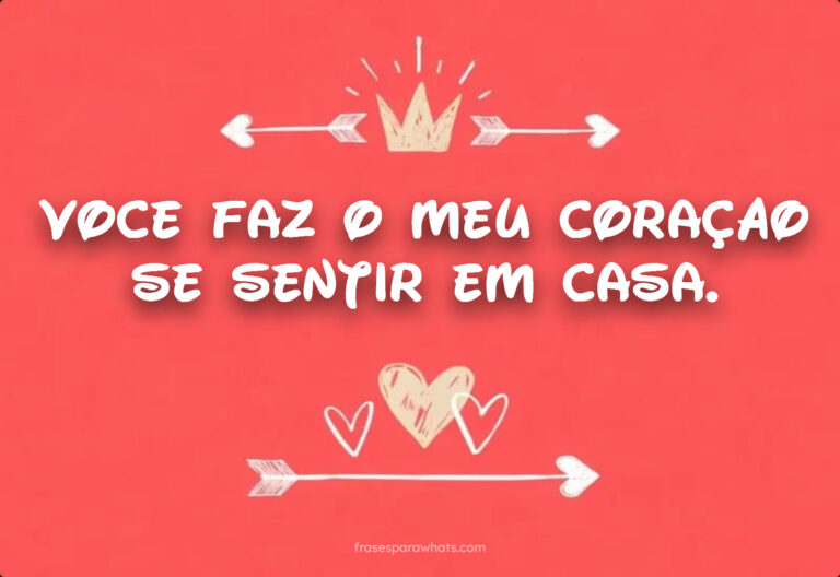 Você é o Lar do Meu Coração: Amor que Aquece