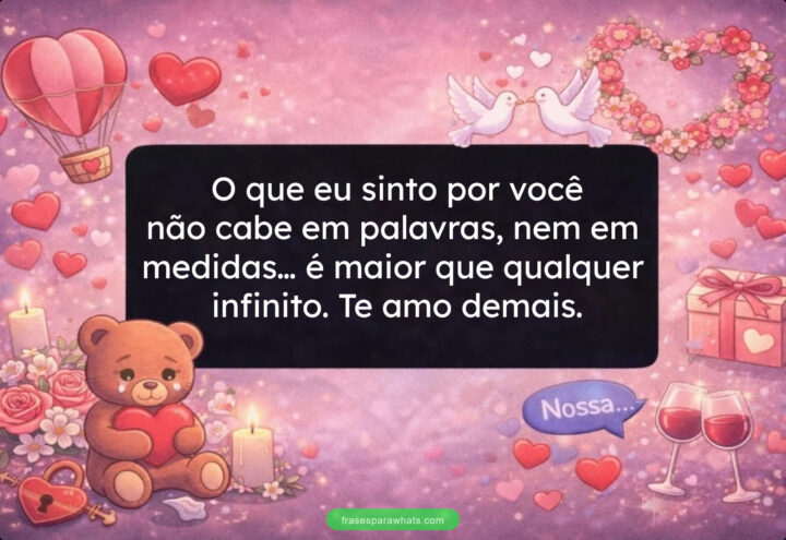 Desvendando a Profundidade da Frase de Amor Infinito: Um Sentimento Sem Limites
