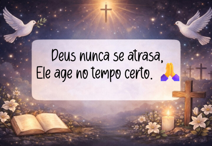 Deus Nunca Se Atrasa: Entenda o Tempo Divino e Fortaleça Sua Fé