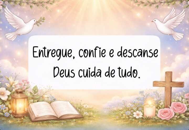 A Paz de Saber: Entregue, Confie e Descanse, Deus Cuida de Tudo