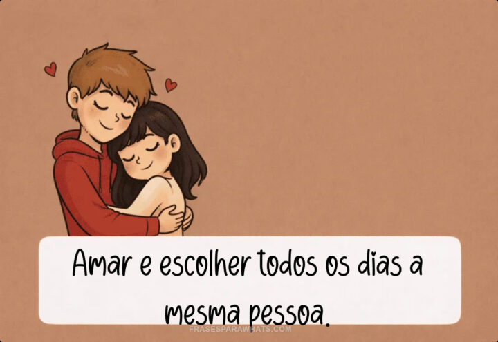 Frase de Amor: Escolha Diária, Paixão Eterna