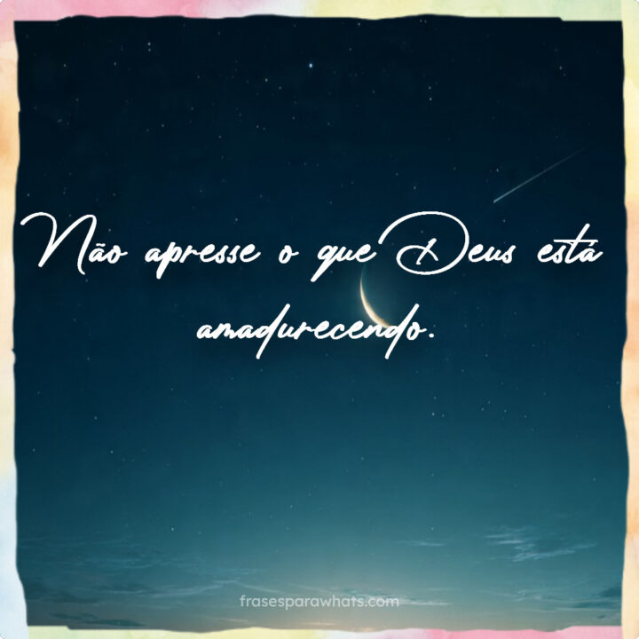 Confie no Tempo Divino