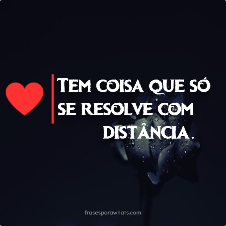 O Poder da Distância: Quando se Afastar Cura