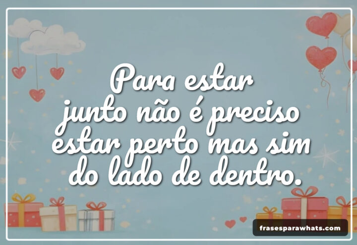 Estar junto de verdade: A profundidade do amor e amizade