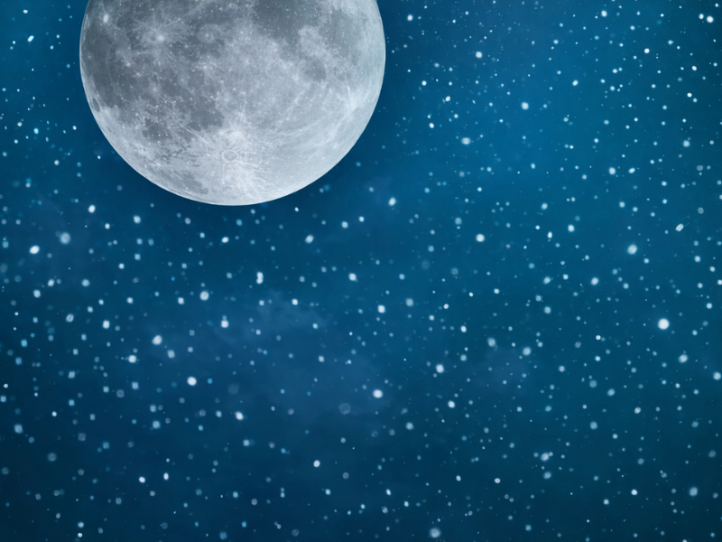 triste noite lua azul - Criador de frases online