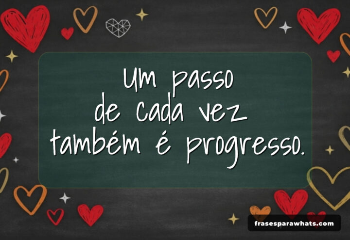 Status um passo de cada vez: Compartilhe sua evolução diária
