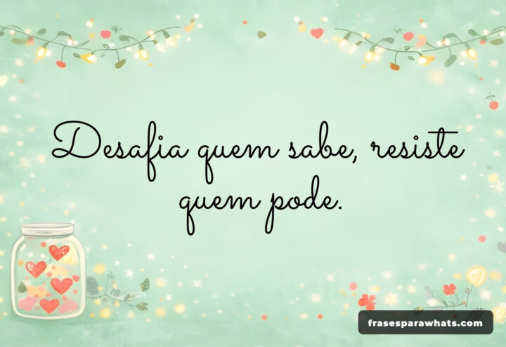 Mensagens reflexivas sobre superação: A sabedoria de quem pode