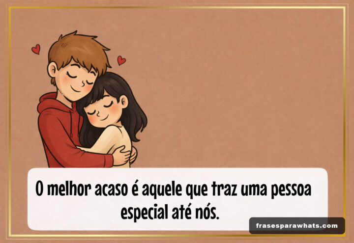 O amor que o acaso trouxe: frases para celebrar seu encontro especial