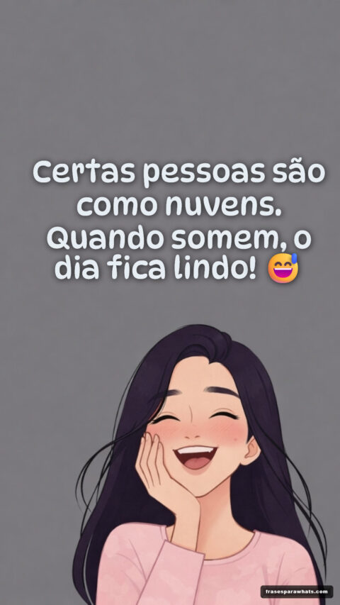 O sumiço que faz o dia sorrir: frases curtas para compartilhar!