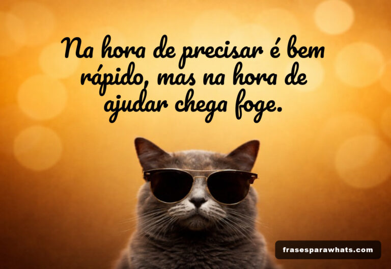 Para quem só aparece na hora de pedir: use estas frases irônicas para cutucar!