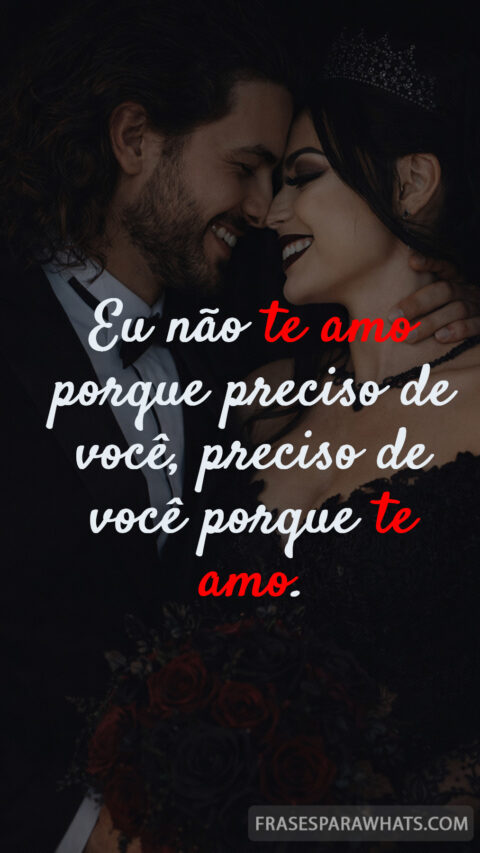 As palavras que expressam um amor de verdade