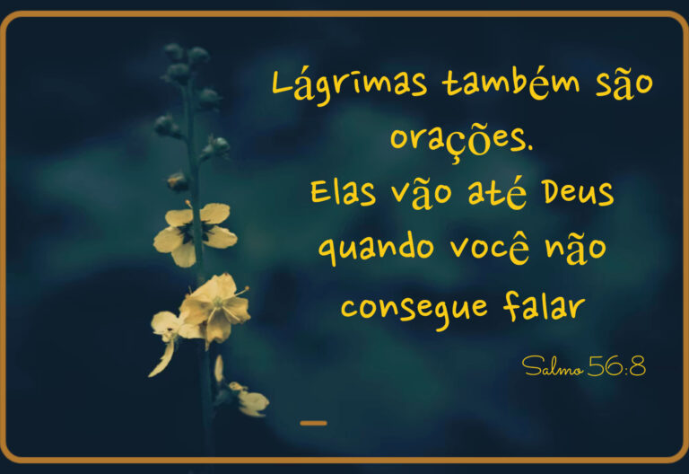 Suas lágrimas são preces silenciosas: Frases para quando a alma não fala