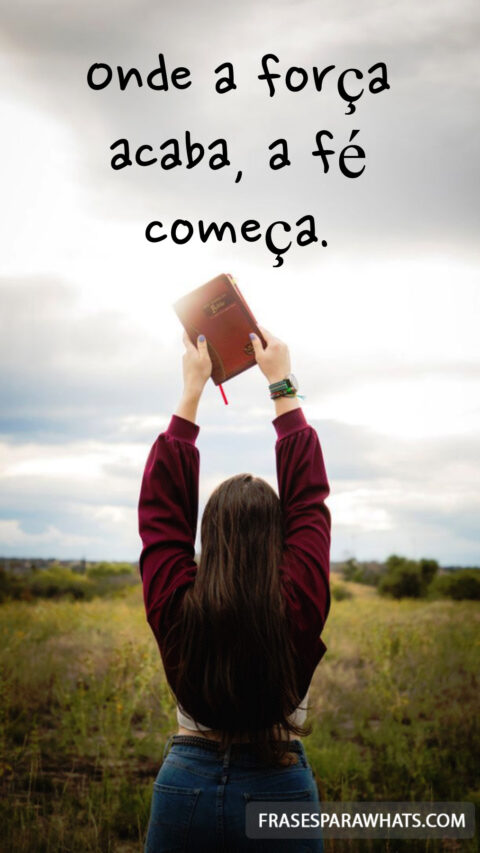 Palavras de fé para status: frases curtas, fortes e reais