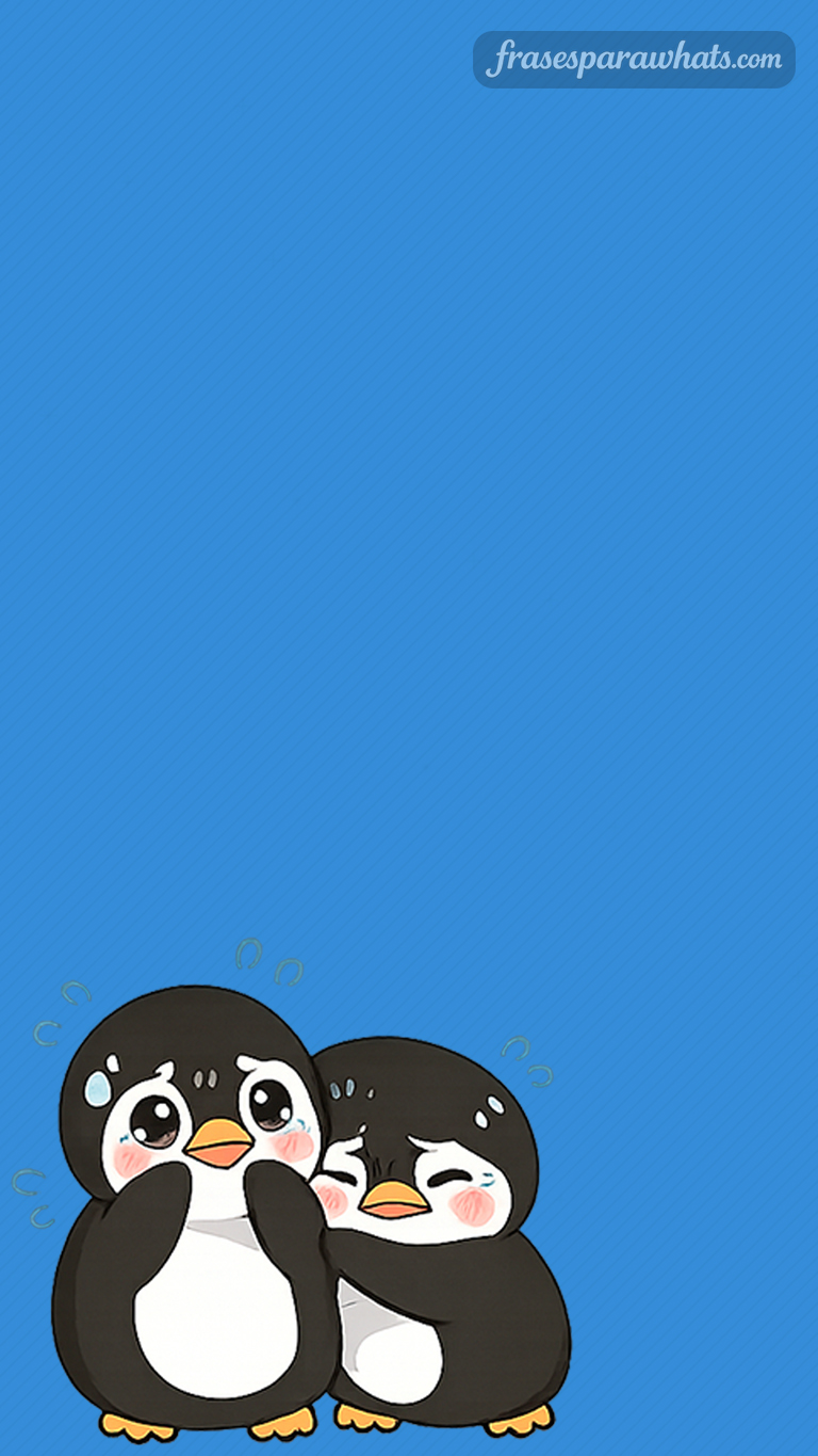 pinguins medo azul - Criador de frases online