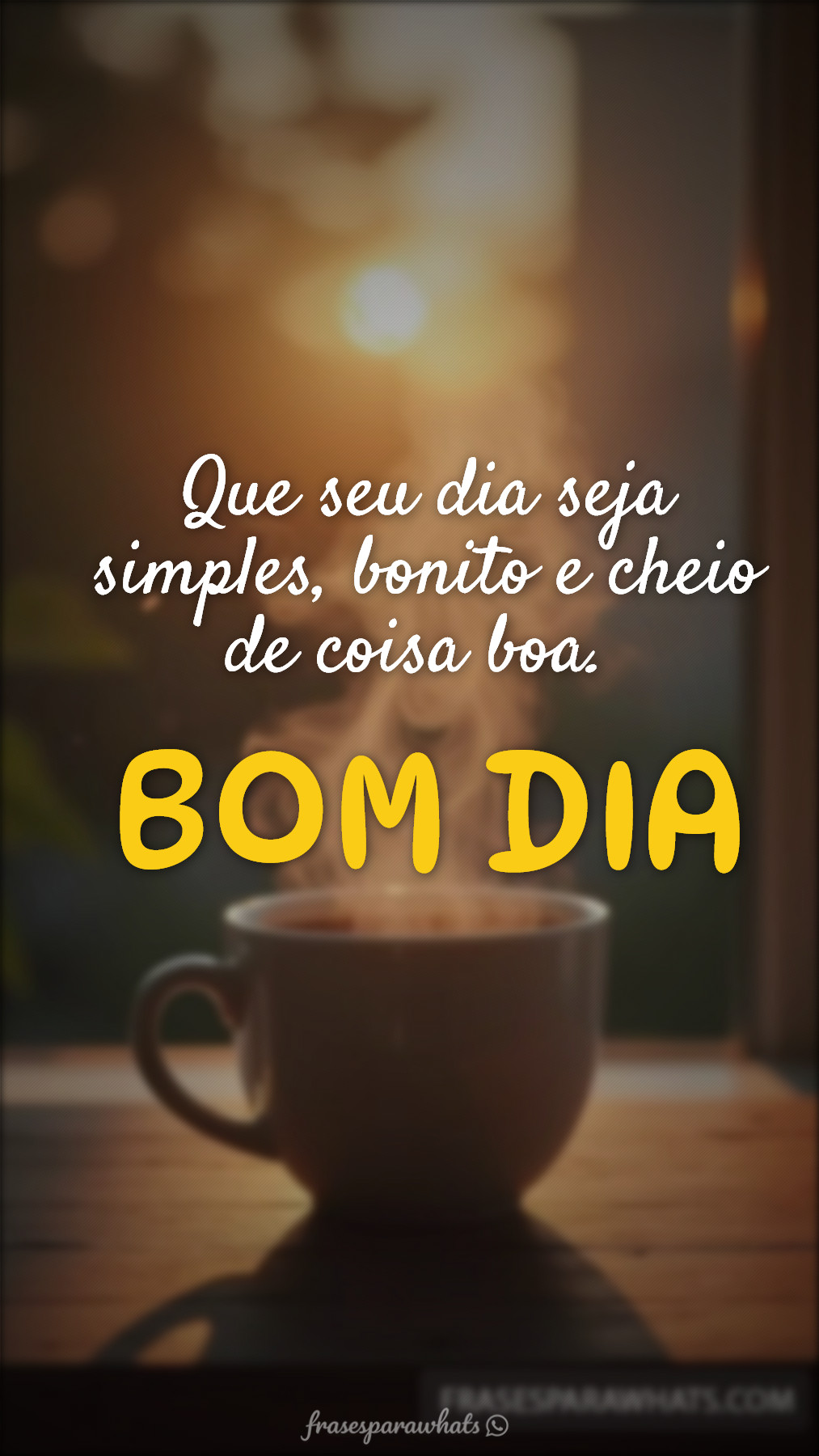 Frases de bom dia que iluminam a sua manhã com simplicidade