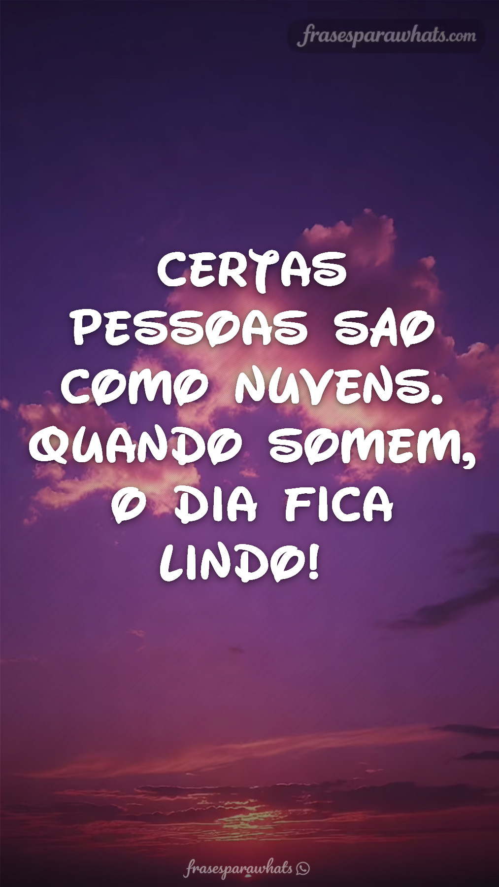 Sorria e use frases de indiretas para se expressar