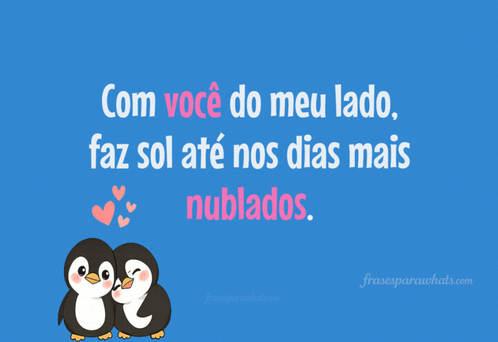 Frases românticas fofas para compartilhar com quem você ama